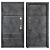 Louna Entry Metal Door 3D model small image 3