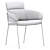 Real Size Dining Chair Model 3D model small image 2