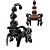 Sculpted Scorpio Chair - 3D Model 3D model small image 2