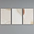 Abstract Modern Picture Frame Set 3D model small image 3