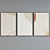 Abstract Modern Picture Frame Set 3D model small image 5