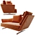 Flexform Zeus Modern Sofa 3D model small image 3