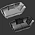 Flexform Zeus Modern Sofa 3D model small image 5