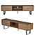 Elegantly Chic Auster TV Stand 3D model small image 1