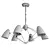 Favourite Humpen 1757-6P Chandelier 3D model small image 2
