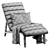 Mercana Pierre Chaise Lounge Chair 3D model small image 5