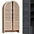 Modern Cane Storage Cabinet 3D model small image 1