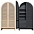 Modern Cane Storage Cabinet 3D model small image 4