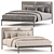 Modern iko Bed Design Set 3D model small image 1