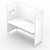 Pedrali BuddyHub Office Desk 3D model small image 13