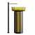 Luxury Opale Freestanding Washbasin Set 3D model small image 4