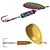 Pro Angler Fishing Lure Kit 3D model small image 4