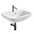  Alice Ceramica WUNDER Washbasin 3D model small image 2