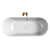 Elegant Oval Acovi Bathtub 3D model small image 2