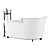 Luxury LivingTec Bathtub OFELIA 3D model small image 2