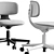 Rookie Office Chair by Vitra 3D model small image 2