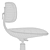 Rookie Office Chair by Vitra 3D model small image 6