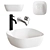 Ceramica Nova Element CN5006 White Sink 3D model small image 1