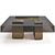 Luxury Visionnaire Marty Coffee Table 3D model small image 3