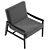 Modern Easy Chair UV-Unwrapped 3D Model 3D model small image 5