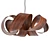 Modern Drift Pendant Light Fixture 3D model small image 1
