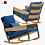 NAP Outdoor Swing Armchair 3D model small image 6