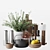 Modern Kitchen Decor Set 3D model small image 1