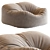 Mid-Century Modern Bean Bag N_1 3D model small image 4