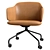 Organic Elegance Dwell Armchair 3D model small image 5