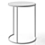 Marble Interior Side Table 40cm 3D model small image 5