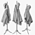 Stylish 8-Hook Coat Rack 3D model small image 5