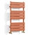 Milano Lustro Copper Towel Warmer 3D model small image 2