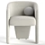 Elegant Fae Dining Chair Artistry 3D model small image 2