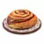 Cinnamon Snail Bun Puff 3D model small image 6