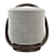 Modern Porada Smile Pouf 3D model small image 10