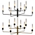 Delie Multi Pendant Lamp 3D model small image 1
