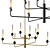 Delie Multi Pendant Lamp 3D model small image 2