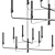 Delie Multi Pendant Lamp 3D model small image 3