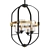 Savoy House 6-Light Chandelier 3D model small image 1