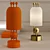 Elegant LANTERN Table Lamp by Apparatus 3D model small image 3