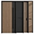 Contemporary Door Collection, Set 72 3D model small image 1