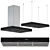 Sleek Miele Range Hood 3D model small image 1