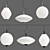 Modern Nova Pendant Suspension Set 3D model small image 2