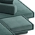 Modern Modular Fabric Sofa Collection 3D model small image 4