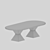 Customizable Glenndale Table by Cazarina 3D model small image 2