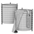 Stylish Weston Laundry Basket 3D model small image 3