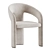 Luxurious Velvet Dining Chair 3D model small image 5