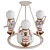 Cartoon Astronaut Chandelier - Resin Pendant Light 3D model small image 2