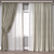  Versatile 3D Curtain Model 3D model small image 1