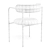 Stylish FF Cantilever Dining Chair 3D model small image 7